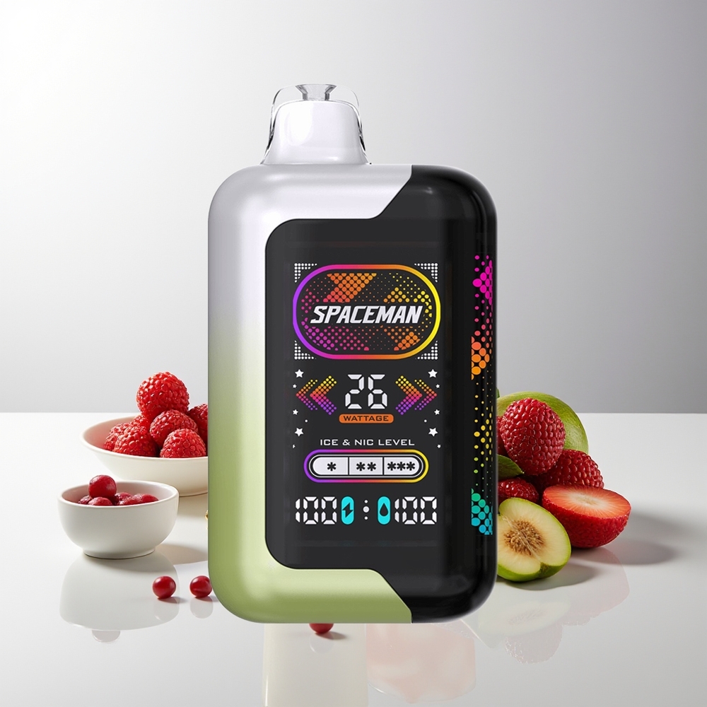 SMOK SPACEMAN SP40000 2 Bocas 20ml 50mg Uva Blanca Hielo