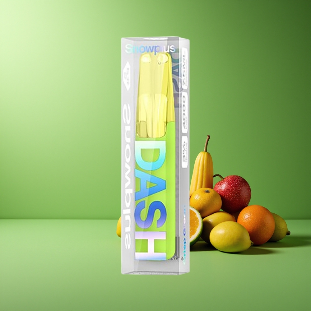 Snowplus Dash 4000 Puffs Cerámica 530 mAh Verde Crujiente