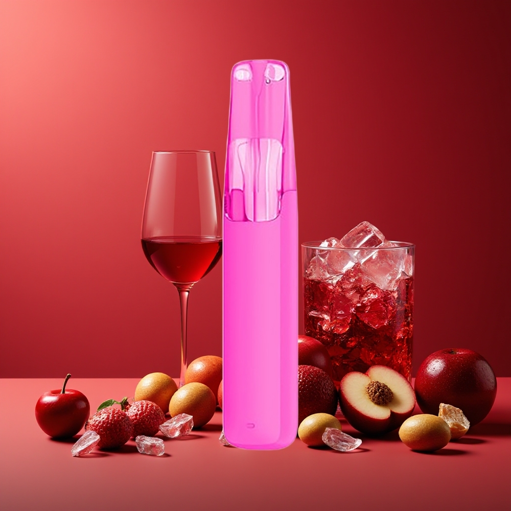 Snowplus Dash 4000 Puffs Cerámica 530mAh Vino Tinto Hielo