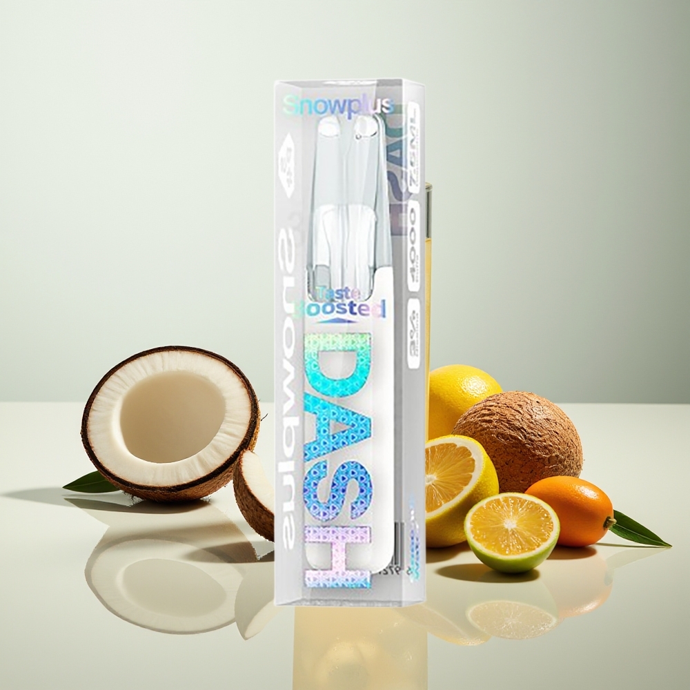 Snowplus Dash 4000 Puffs Dispositivo Desechable 530 mAh Cerámica Agua de Coco