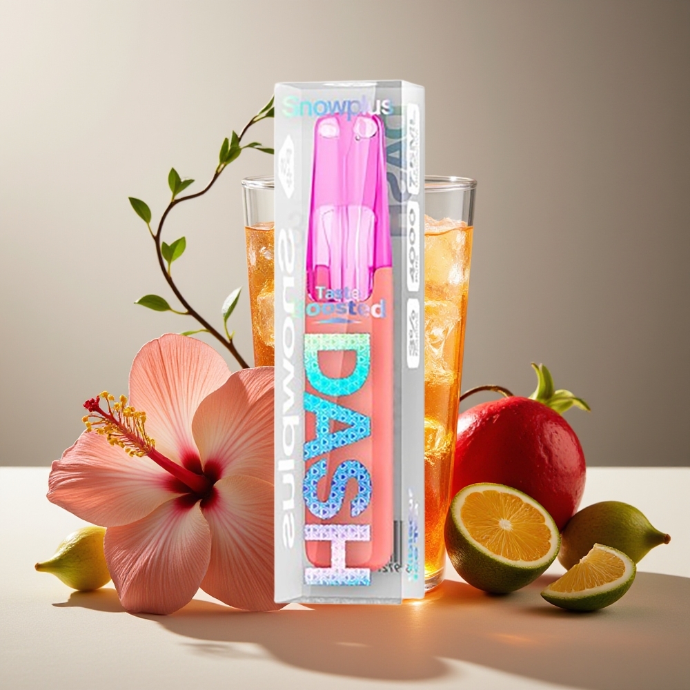 Snowplus Dash 4000 Puffs Dispositivo Desechable Cerámico 530 mAh Hibisco Té Helado