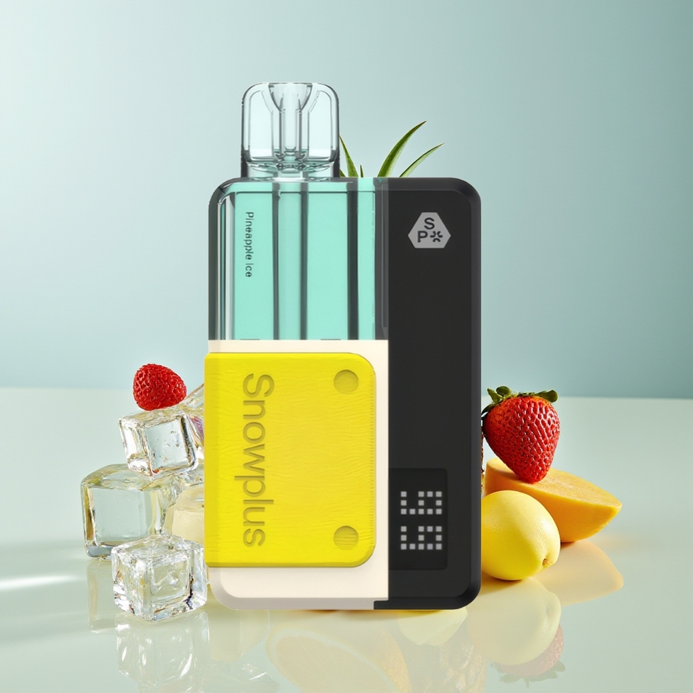 Snowplus Swift 15000 Bocados Kit Batería Reutilizable 2+10ml Recambiable Piña Helada