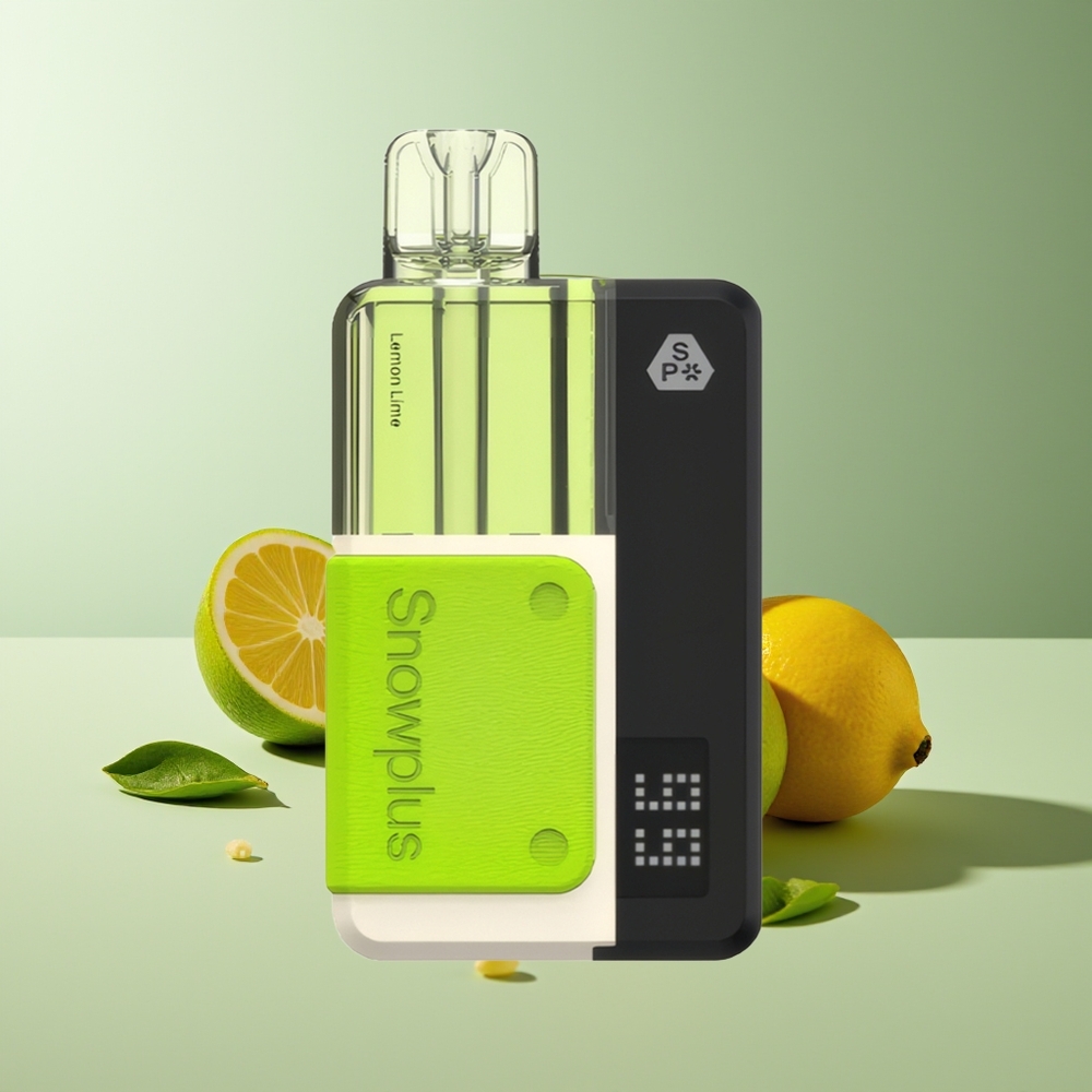 Snowplus Swift 15000 Puffs Kit Batería Reutilizable Juego de Recambio 2+10ml Lima Limón