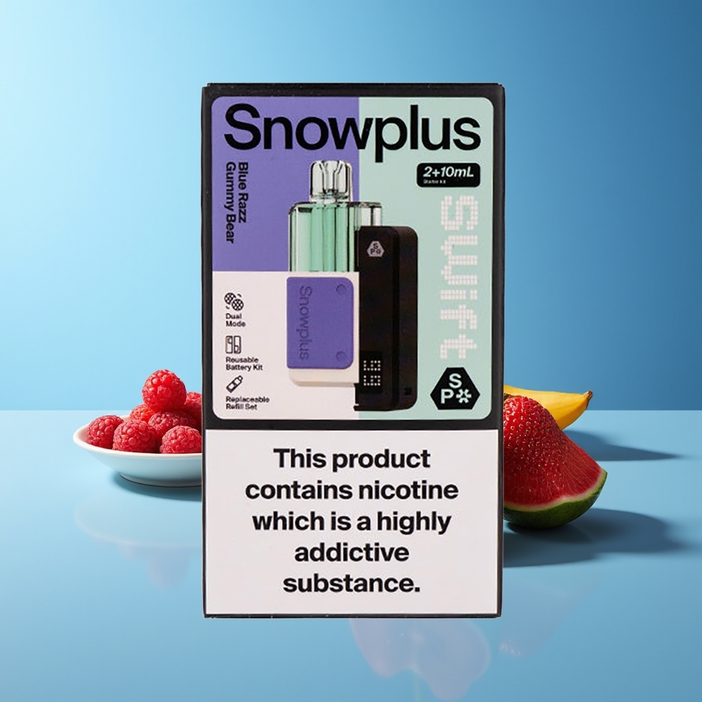 Snowplus Swift 5000 Bocados Dual Mesh 2+10 ml 2% Osito Gominola Azul