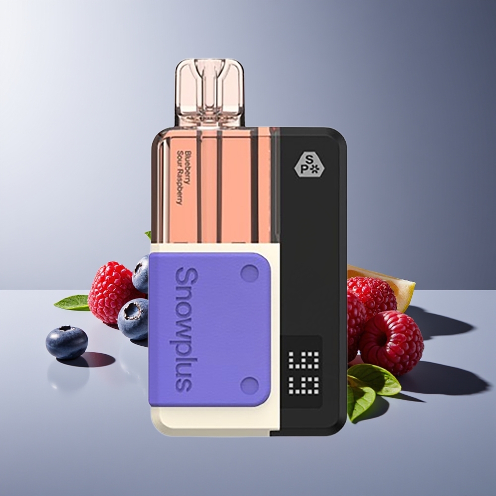 Snowplus Swift 5000 Puffs Dual Mesh 1000 mAh Arándano Agrio Frambuesa